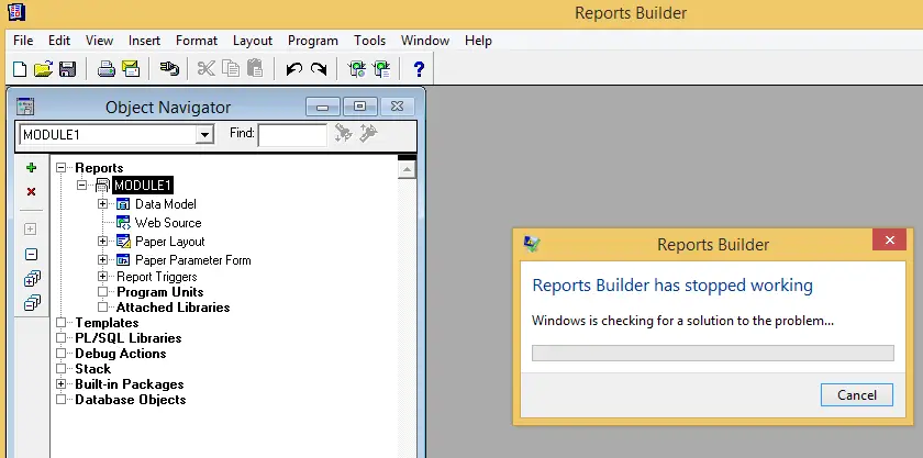 oracle report builder download r12
