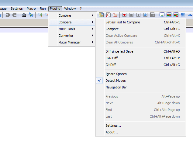 textfx in notepad++ install plugin