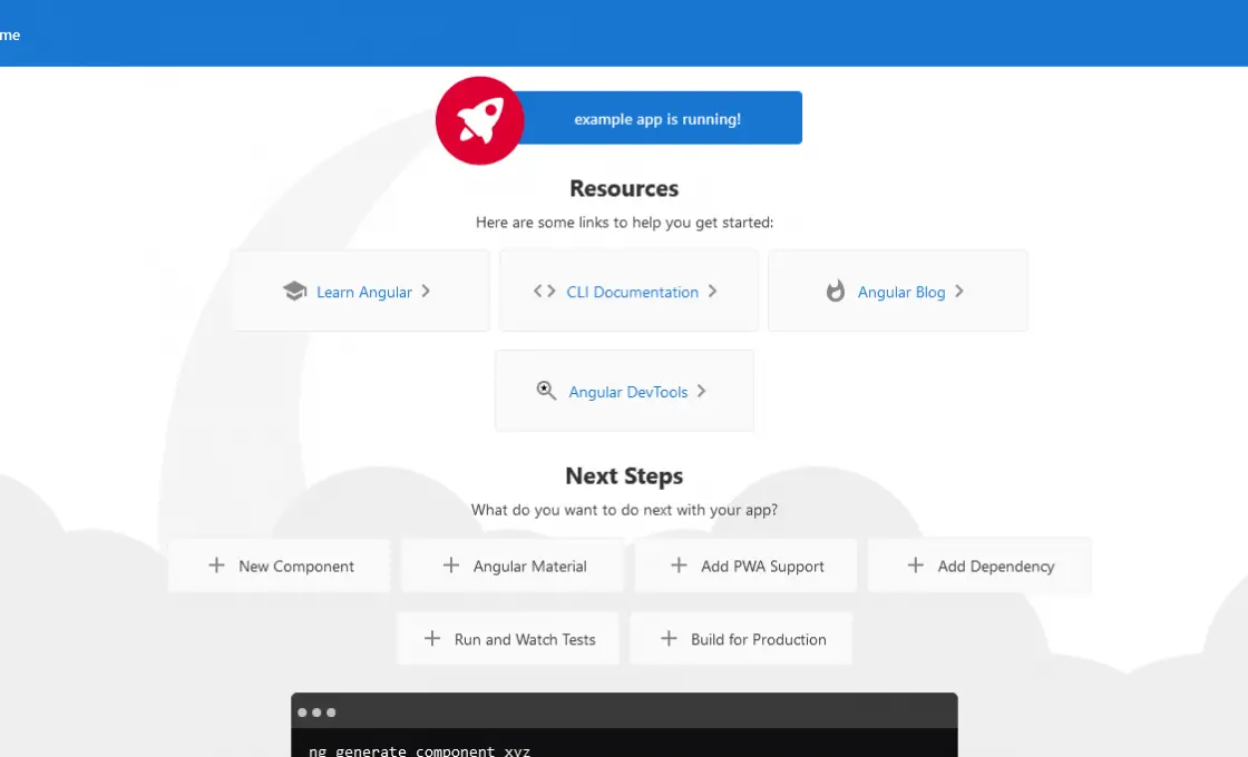 Angular project
